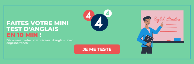 Test anglais english4french